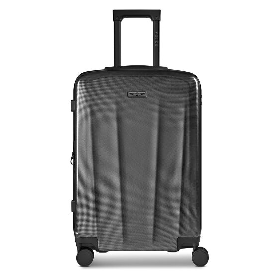 Police New York 4 wielen Trolley M 62 cm met uitbreidingsplooi
