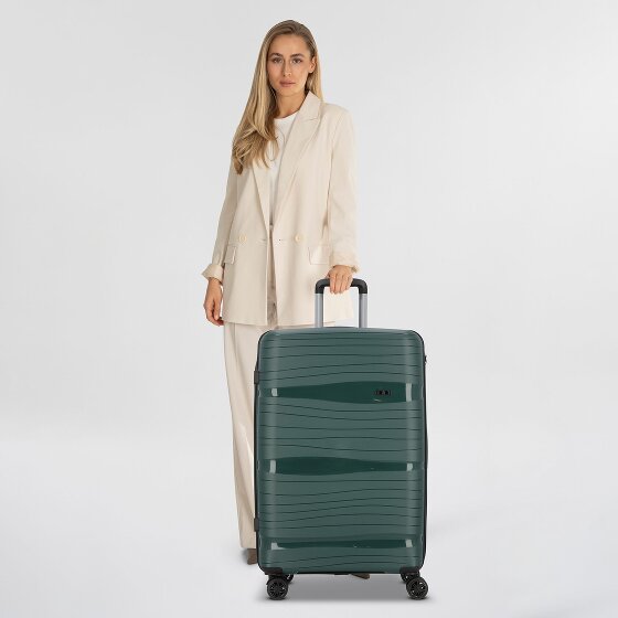 d&n Travel Line 4300 4 wielen Trolley L 78 cm