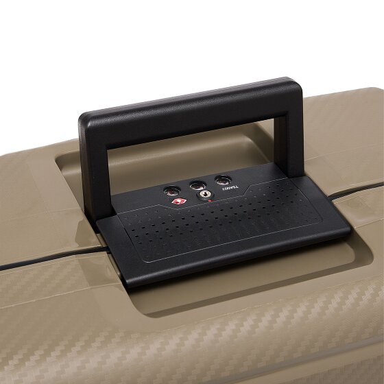 Redolz Essentials 15 4-wiel cabinewagen 55 cm met driepuntsbevestiging