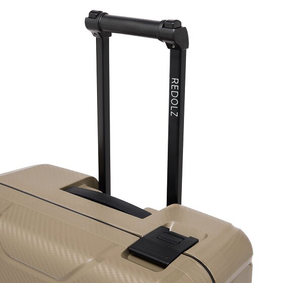Redolz Essentials 15 Cabinewagen met 4 wielen, 55 cm, met driepuntssluiting