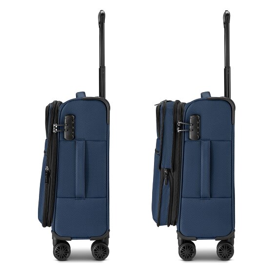 bugatti Valencia Soft 4 wielen Cabinewagen S 55 cm met uitbreidingsplooi