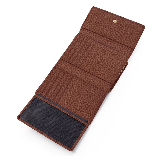 Lazarotti Bologna leer XL portemonnee met ritsvak leer 14 cm