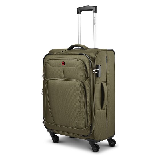 Wenger Beaumont 4 wielen Trolley M 67 cm met uitbreidingsplooi