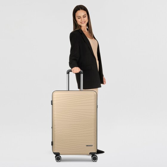 Franky Dallas 3.0 4-wiel trolley M 65 cm met rekbare vouw