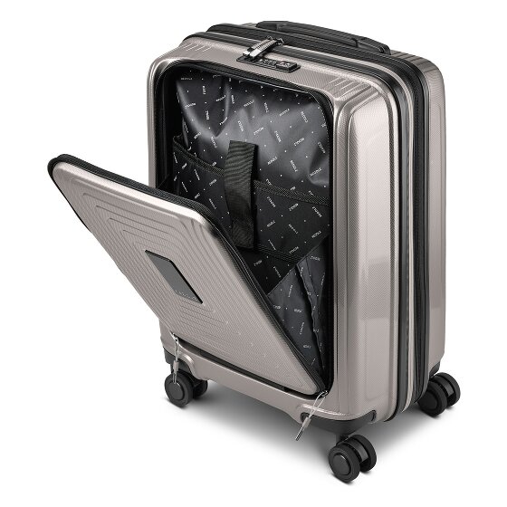 Redolz Essentials 14 4 wielen Cabinewagen S 55 cm Laptopvak met uitbreidingsplooi