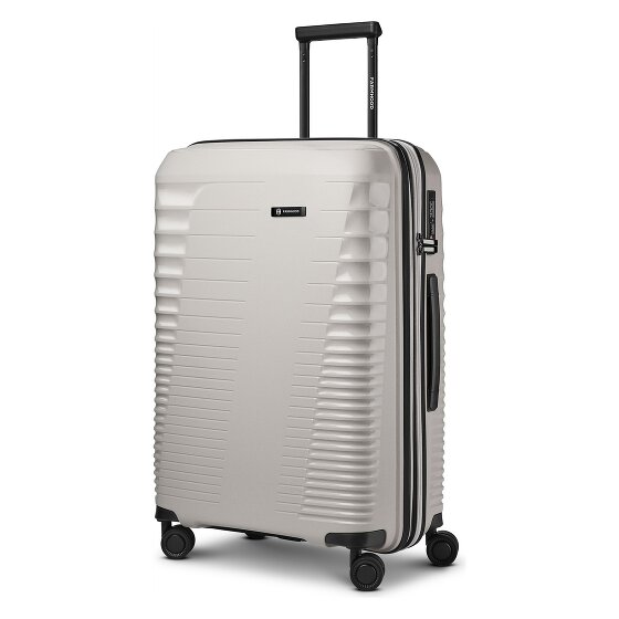 Farmhood Straw Edition 4 wielen Trolley 67 cm met uitbreidingsplooi