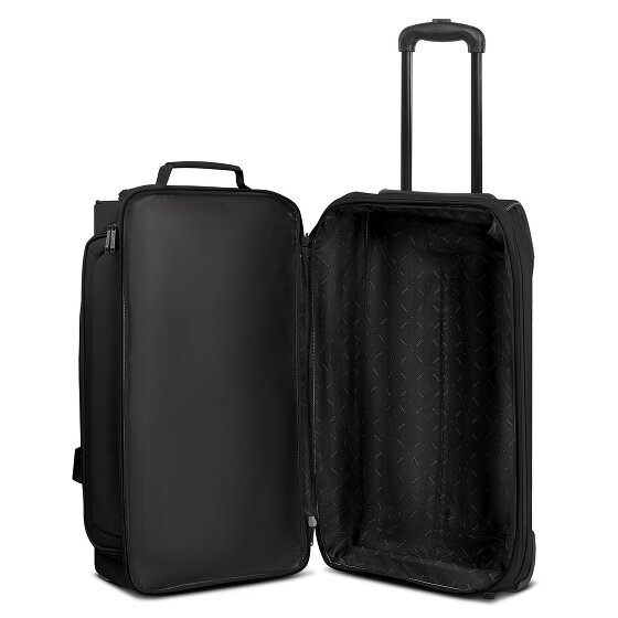 Redolz Duffle Essentials reistas met 2 wielen, set van 2 stuks (M+L) met uitbreidingsplooi