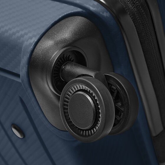 Redolz Essentials 17 4-wiel cabine trolley 55 cm soft-pocket laptop compartiment