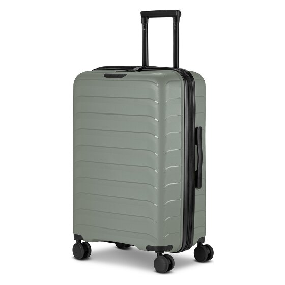d&n Toronto 4 wielen Trolley M 65 cm met uitbreidingsplooi