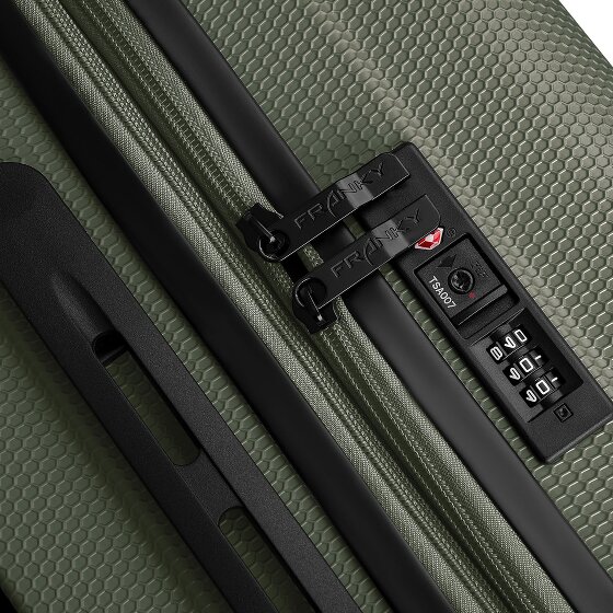 Franky Munich 4.0 4 wielen Cabinewagen S 53 cm met uitbreidingsplooi