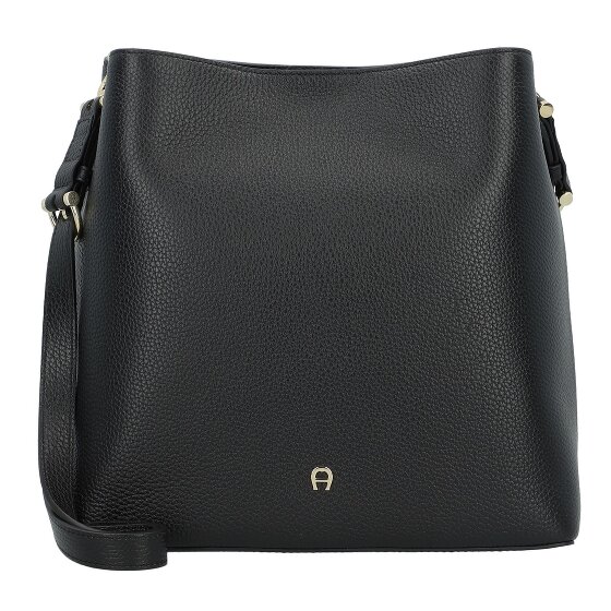 AIGNER Delia Schoudertas Leer 27 cm