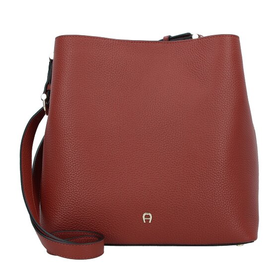 AIGNER Delia Schoudertas Leer 27 cm