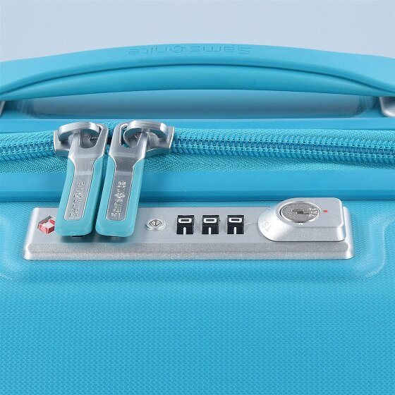 Samsonite Flux 4 wielen Cabinewagen 55 cm met uitbreidingsplooi