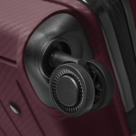 Redolz Essentials 17 4-wiel cabine trolley 55 cm soft-pocket laptop compartiment