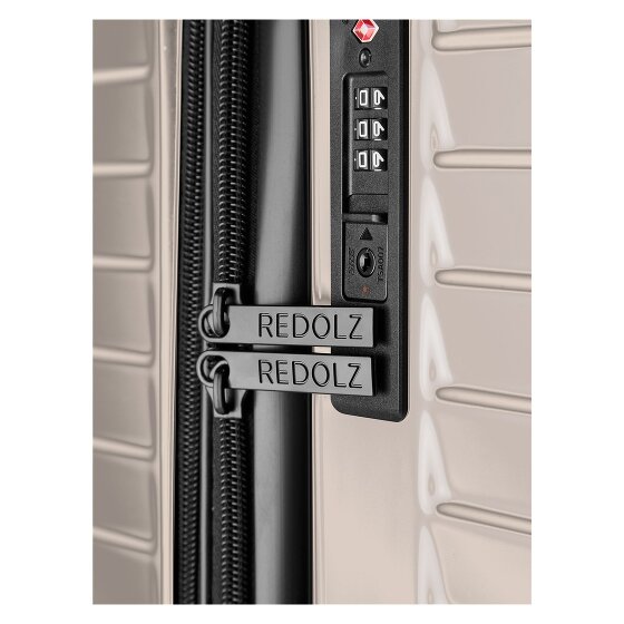 Redolz Essentials 18 2.0 4 wielen Trolley M 66 cm met uitbreidingsplooi