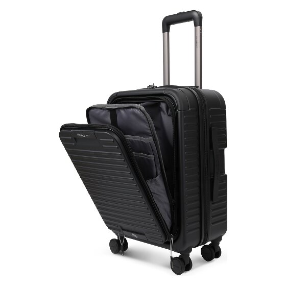 Hedgren Raku 4 wielen Cabinewagen 55 cm Laptopvak