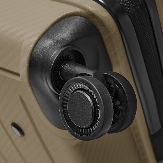 Redolz Essentials 17 4-wiel cabine trolley 55 cm soft-pocket laptop compartiment