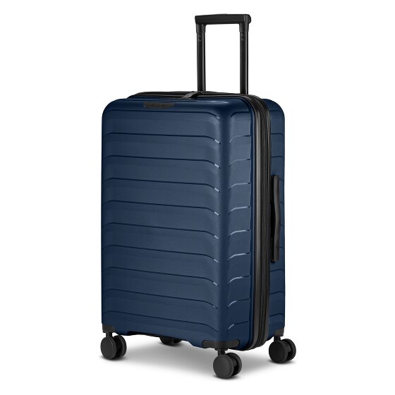 d&n Toronto 4 wielen Trolley M 65 cm met uitbreidingsplooi