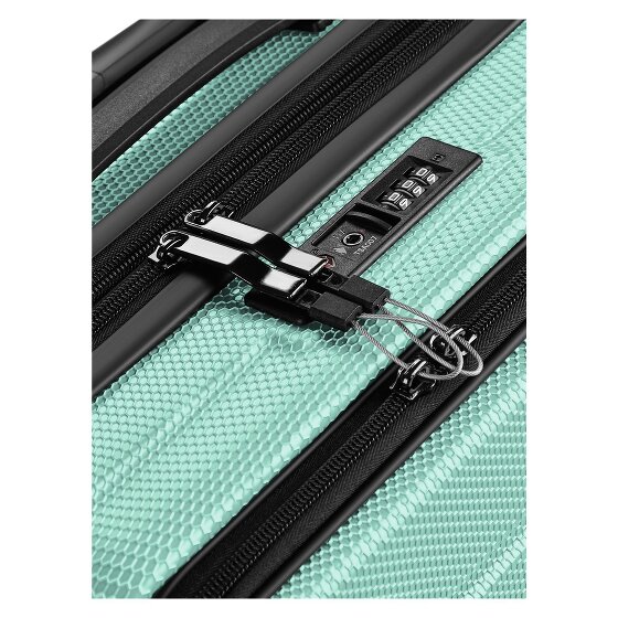 Franky Munich 4.0 4 wielen Cabinewagen 55 cm Laptopvak met uitbreidingsplooi