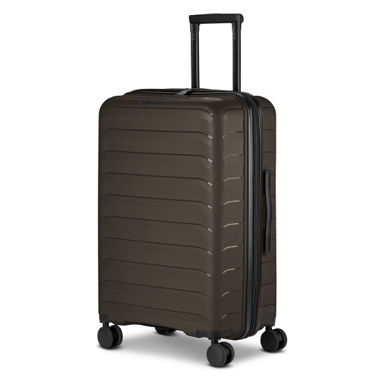 d&n Toronto 4 wielen Trolley M 65 cm met uitbreidingsplooi