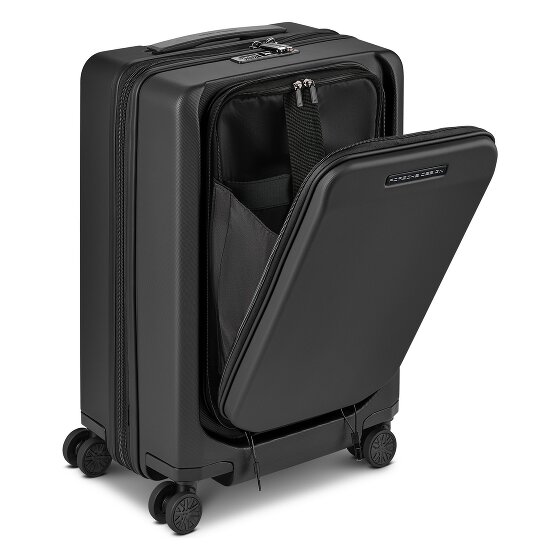 Porsche Design Voyager 3.0 4 wielen Cabinewagen S 55 cm Laptopvak met uitbreidingsplooi
