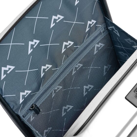 Bergpfeil Travel 4 wielen Cabinewagen 55 cm Laptop compartiment met uitbreidingsplooi