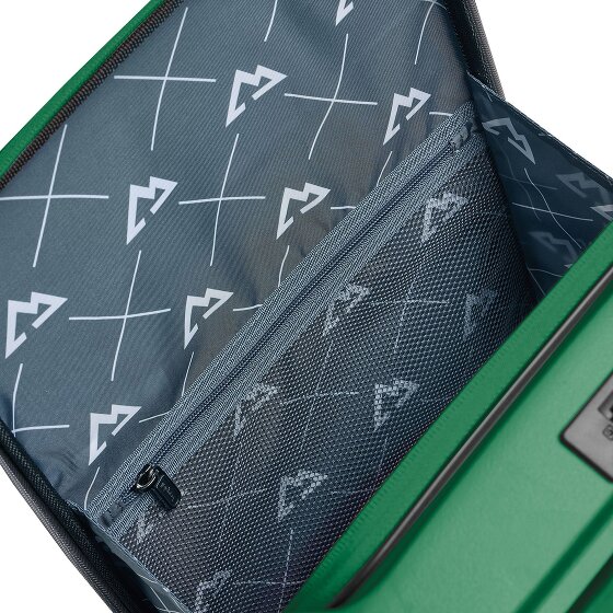 Bergpfeil Travel 4 wielen Cabinewagen 55 cm Laptop compartiment met uitbreidingsplooi