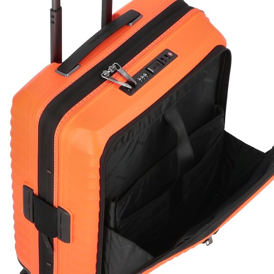 Samsonite Intuo 4 wielen Cabinewagen 55 cm Laptop compartiment met uitbreidingsplooi