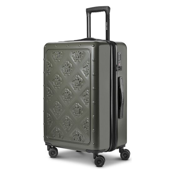 Roberto Cavalli Florence 4 wielen Trolley 63 cm met uitbreidingsplooi
