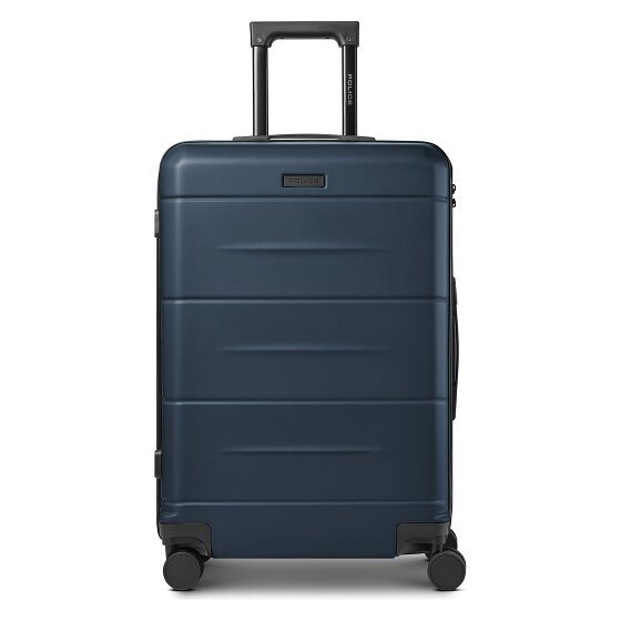 Police London 4 wielen Trolley 64 cm met uitbreidingsplooi