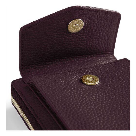 Lazarotti Bologna Leren Zip-Around Portemonnee Mobiel Telefoonhoesje Leer 19 cm