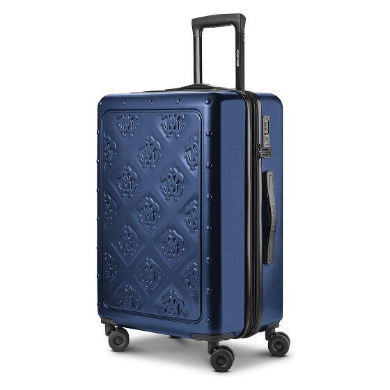 Roberto Cavalli Florence 4 wielen Trolley 63 cm met uitbreidingsplooi