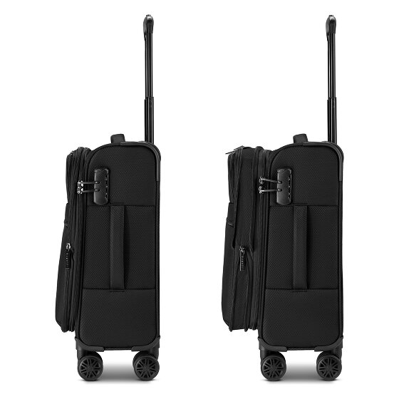 bugatti Valencia Soft 4 wielen Cabinewagen S 55 cm met uitbreidingsplooi
