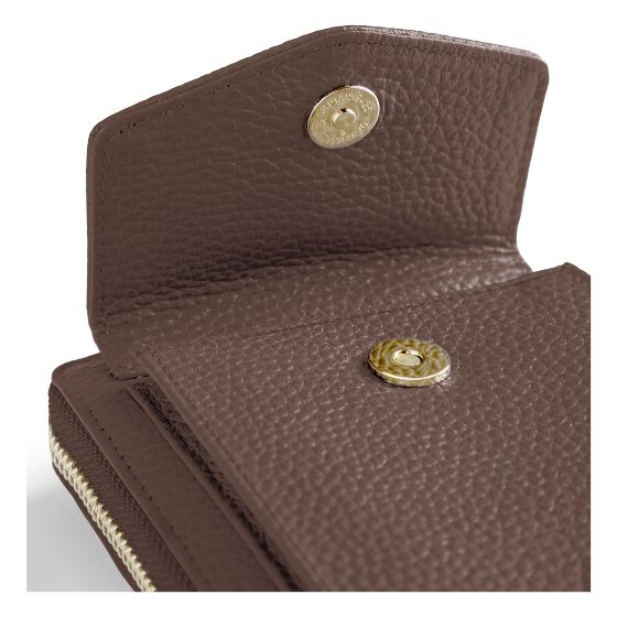 Lazarotti Bologna leren portemonnee met rits rondom en Smartphonehoesje, leer, 19 cm