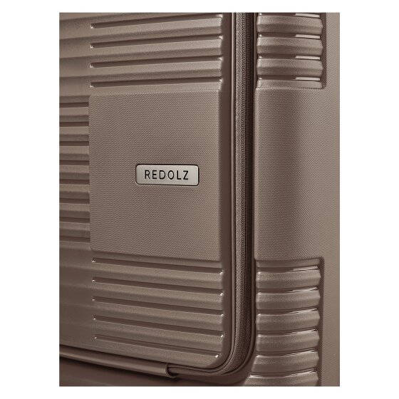 Redolz Essentials 17 2.0 4 wielen Cabinewagen 55 cm Laptopvak met uitbreidingsplooi