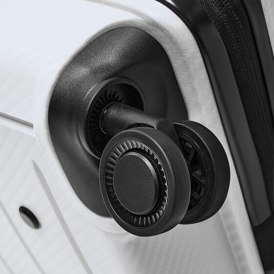 Redolz Essentials 17 4-wiel cabine trolley 55 cm soft-pocket laptop compartiment