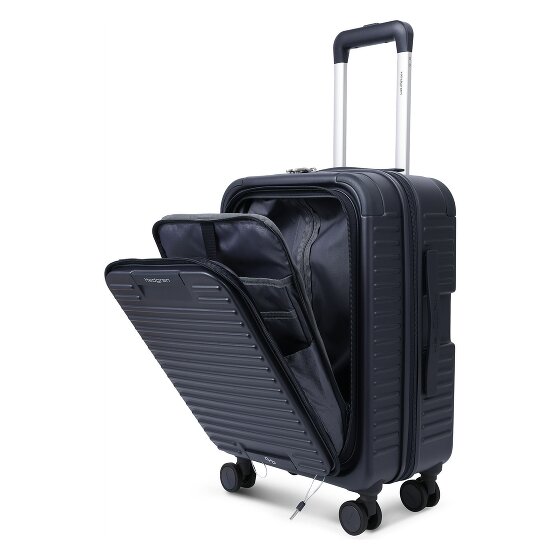 Hedgren Raku 4 wielen Cabinewagen 55 cm Laptopvak