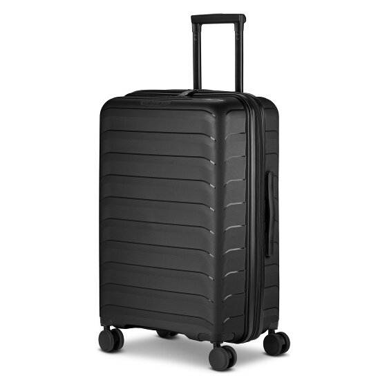 d&n Toronto 4 wielen Trolley M 65 cm met uitbreidingsplooi