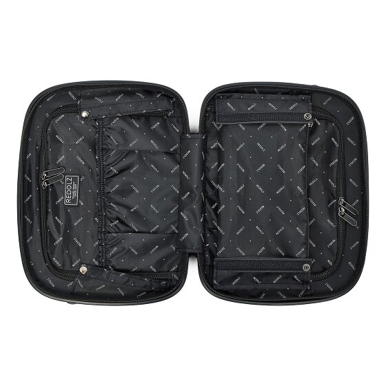 Redolz Essentials 14 kofferset 2 stuks cabine trolley met stretch vouw & beautycase