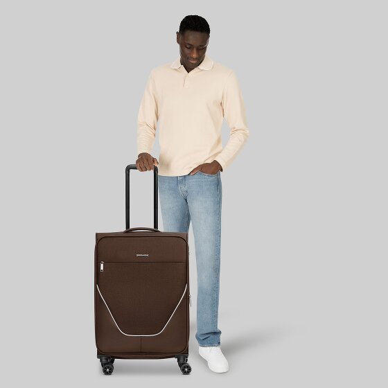 Stratic taska 4-wiel trolley M 65 cm met uitvouwbare plooi