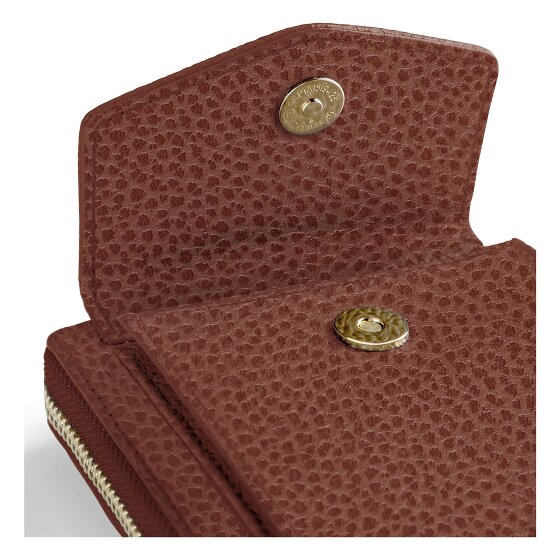 Lazarotti Bologna Leren Zip-Around Portemonnee Mobiel Telefoonhoesje Leer 19 cm