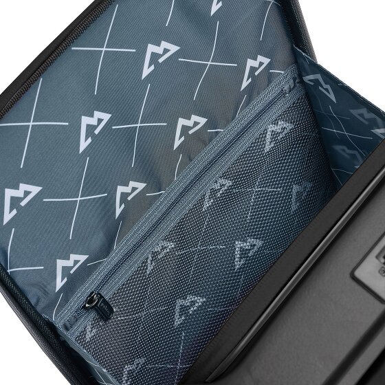 Bergpfeil Travel 4 wielen Cabinewagen 55 cm Laptop compartiment met uitbreidingsplooi