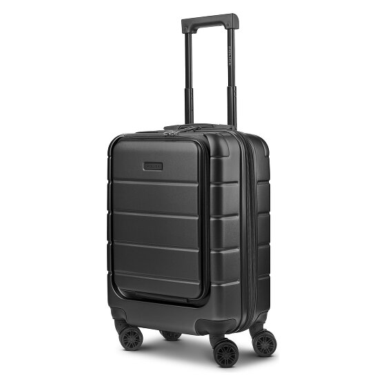 Police Dublin 4 wielen Cabinewagen S 54 cm Laptopvak met uitbreidingsplooi