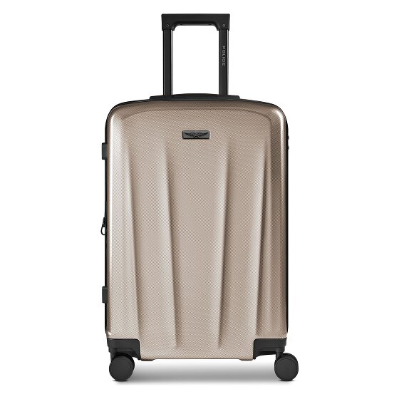 Police New York 4 wielen Trolley M 62 cm met uitbreidingsplooi