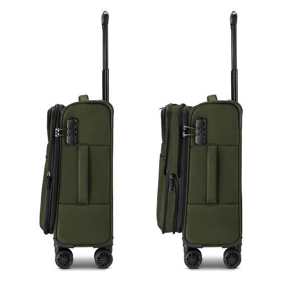 bugatti Valencia Soft 4 wielen Cabinewagen S 55 cm met uitbreidingsplooi