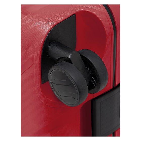 Redolz Essentials 15 kofferset met 4 wielen, M+L, met driepuntssluiting