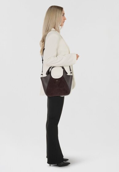 Boss Lenah Schoudertas Leer 22 cm