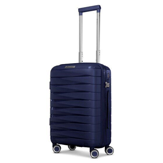 Franky London 4 wielen Cabinewagen S 55 cm met uitbreidingsplooi