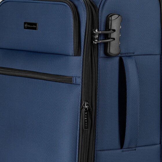 bugatti Valencia Soft 4 wielen Trolley M 65 cm met uitbreidingsplooi