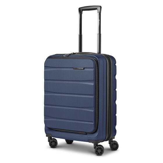 Franky Munich 4.0 4 wielen Cabinewagen 55 cm Laptopvak met uitbreidingsplooi
